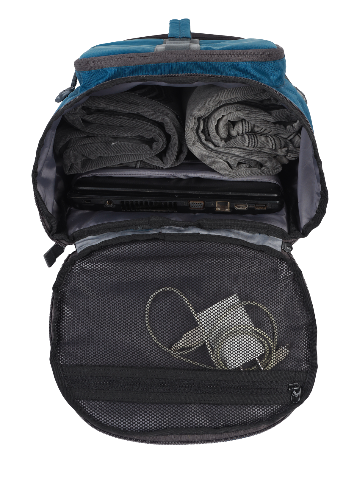 Explorer Laptop Backpack Duffle Bag Sling Bag (Blue)