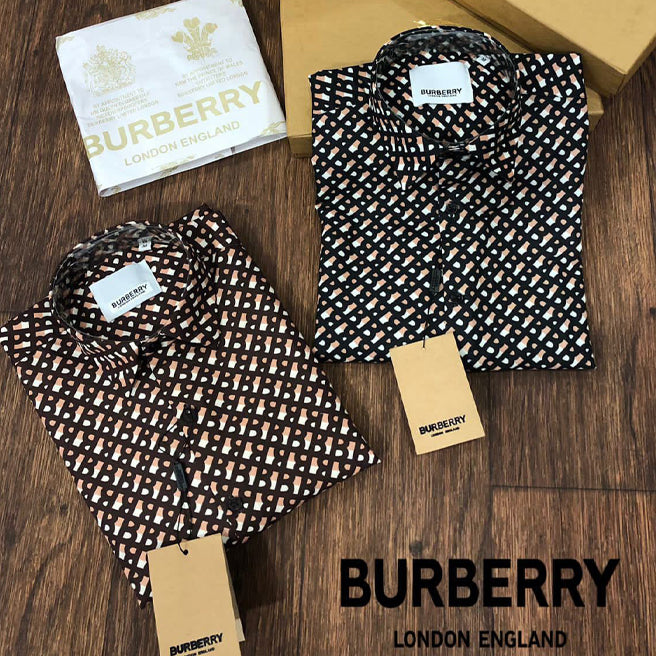 Printed High End Quality Luxury Full Sleeves Shirt for Men