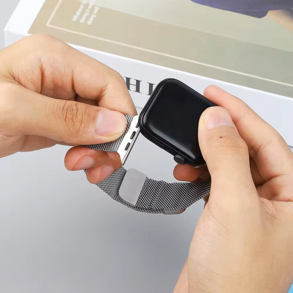 Premium Milanese Magnet Watch Strap Compatible With Apple iWatch and Android Watch
