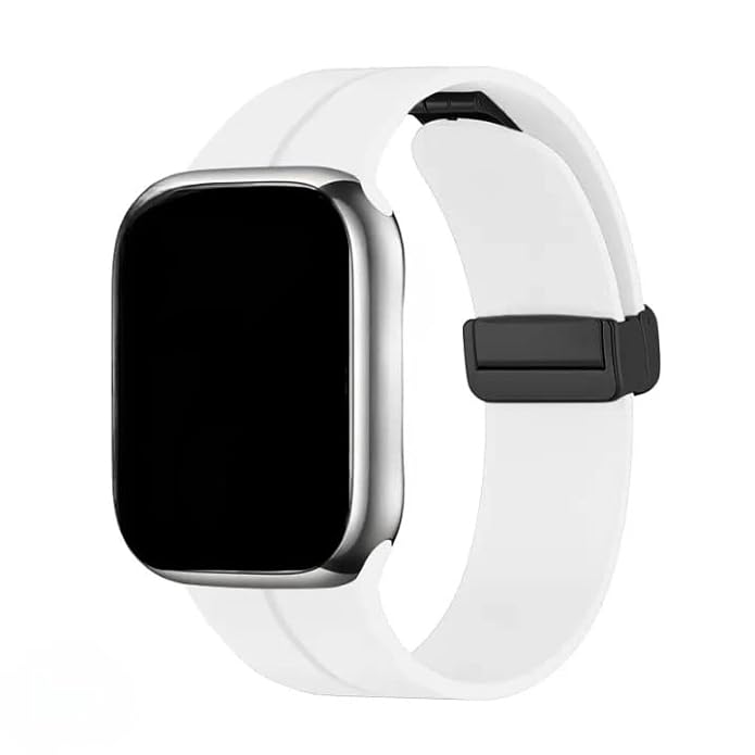 Premium Soft Silicone Watch Strap Compatible with Apple and Android Smartwatches