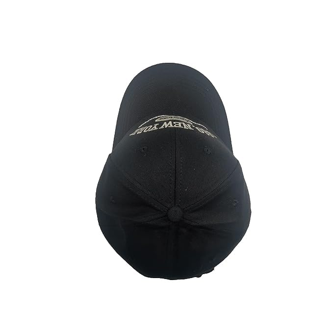 Embroidered Black Baseball Caps for Men and Women
