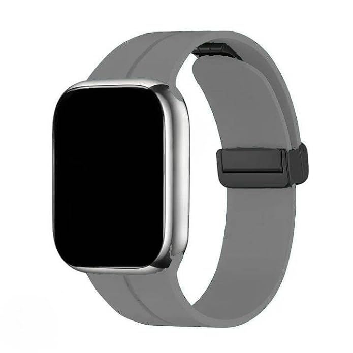 Premium Soft Silicone Watch Strap Compatible with Apple and Android Smartwatches