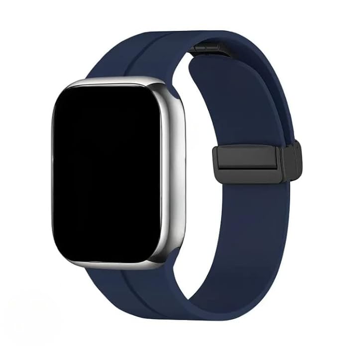 Premium Soft Silicone Watch Strap Compatible with Apple and Android Smartwatches
