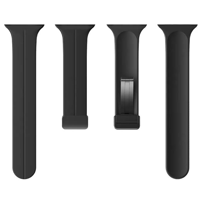 Premium Soft Silicone Watch Strap Compatible with Apple and Android Smartwatches