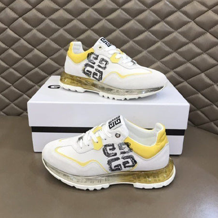 LUXURY CLEAR SOLE SNEAKERS FOR MEN