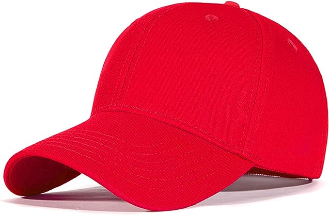 Regular Trendy Unisex Baseball Cap (Red)