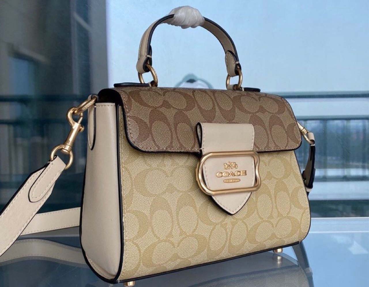 LUXURY MORGAN TOP HANDLE BAG