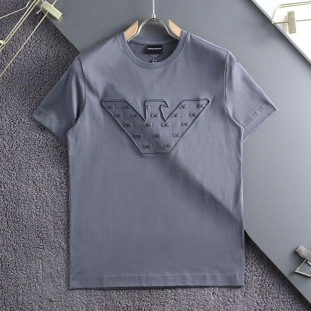 LOGO EMBOSSED TEES FOR MEN