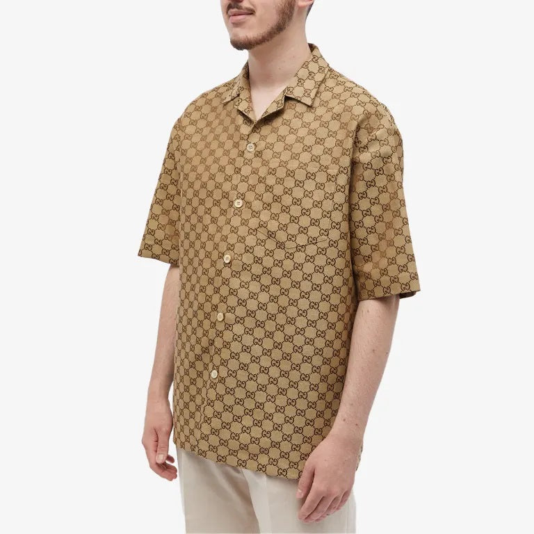 LUXURY DROP SHOULDER CUBAN COLLAR SHIRTS