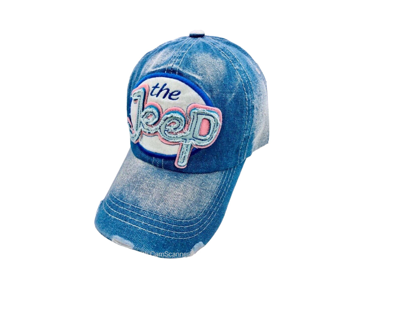 Pep Patch Unisex Baseball Regular Cap (Denim Blue)