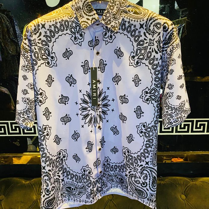 LATEST DESIGN PRINTED SHIRT FOR MEN (WHITE)