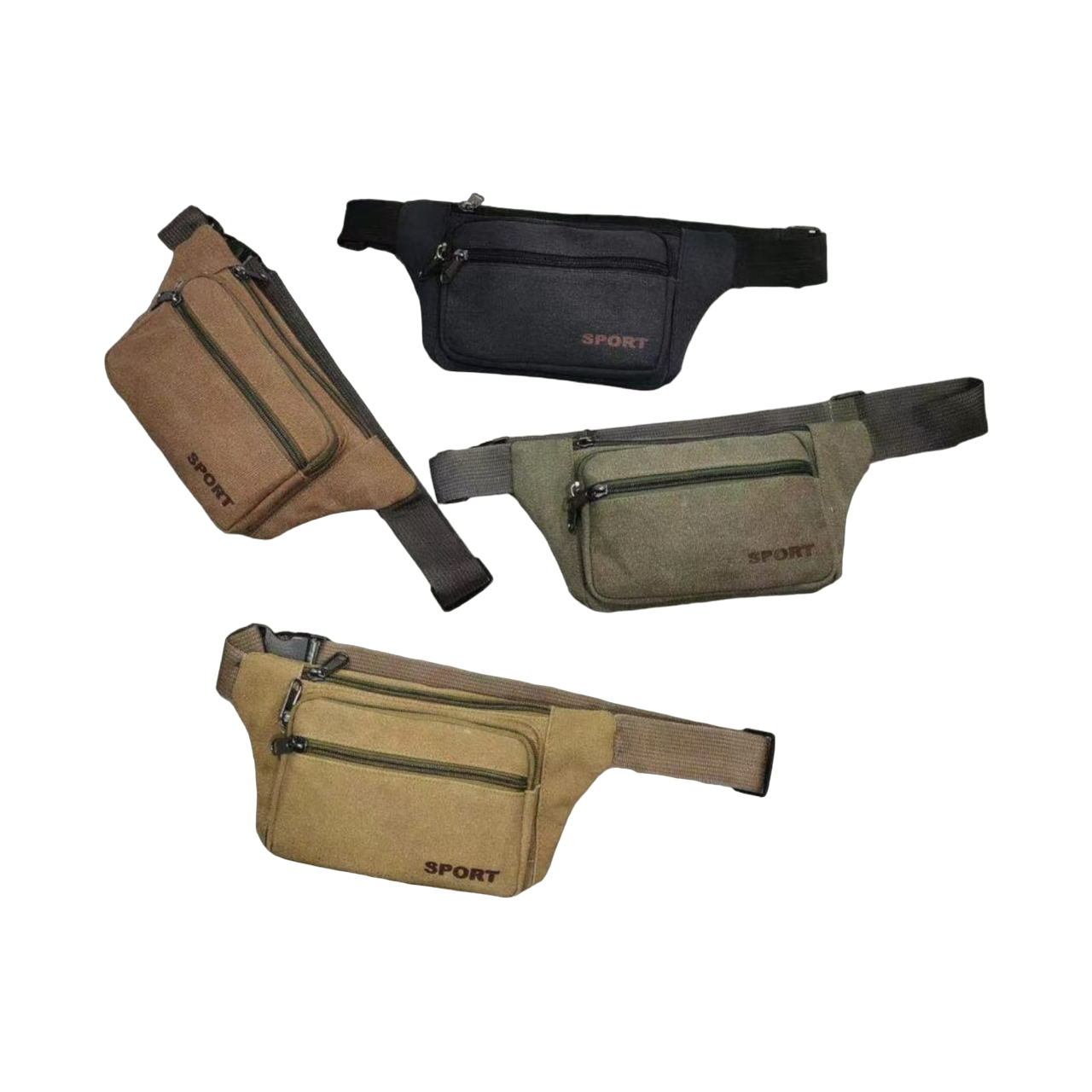 Travel Waist Pack Handy Hiking Zip Pouch