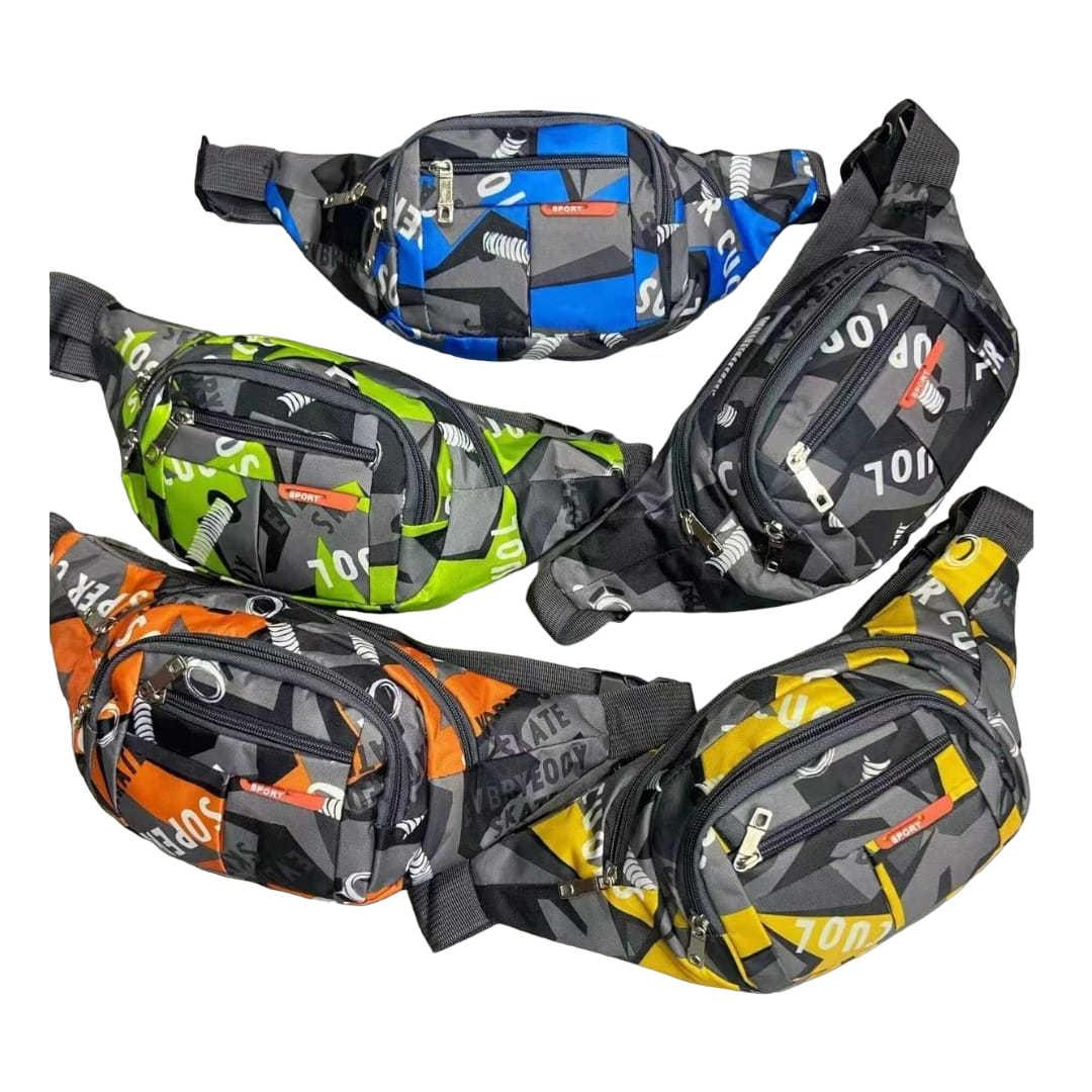 Cargo Print Unisex Waist Bag