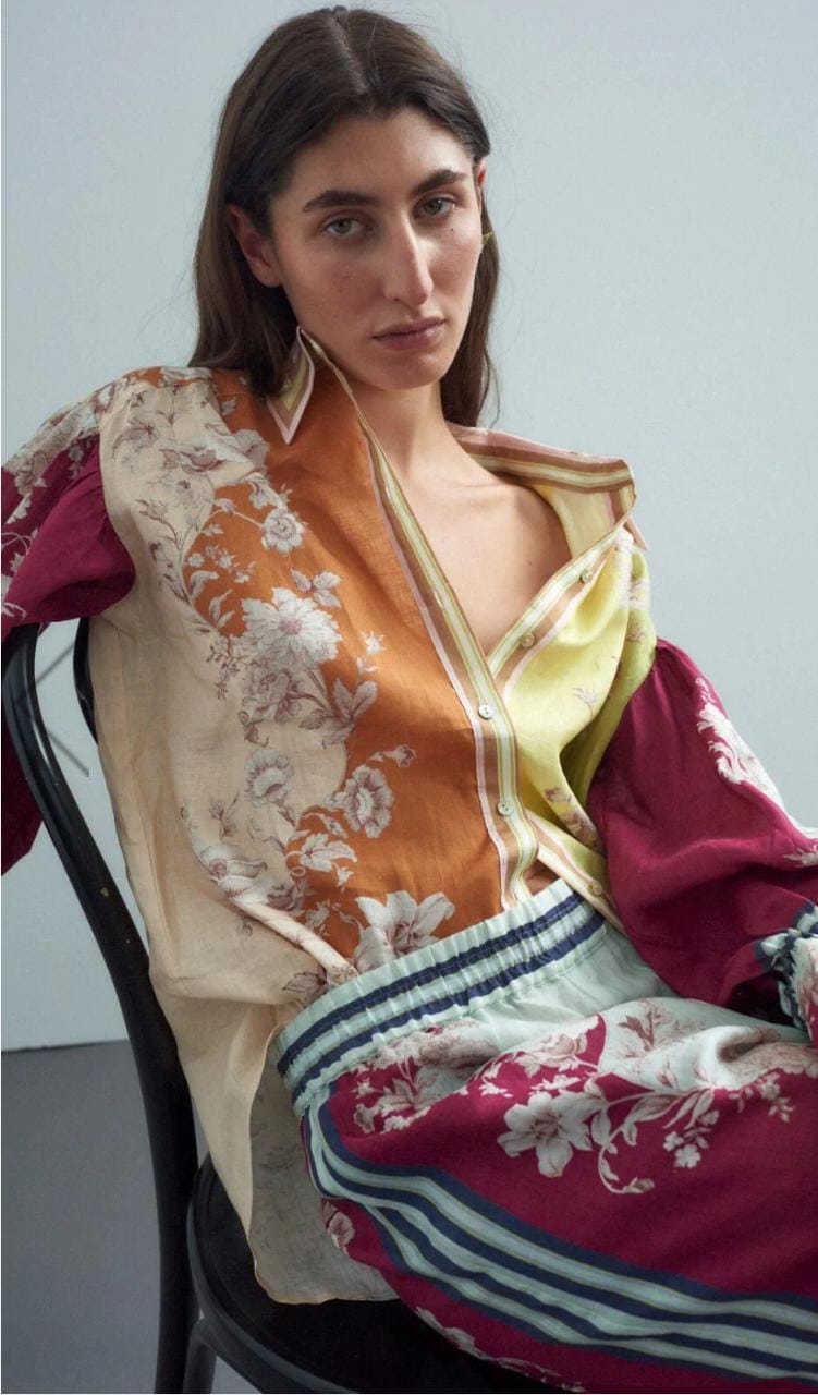 Women Cotton Printed Cord-Set