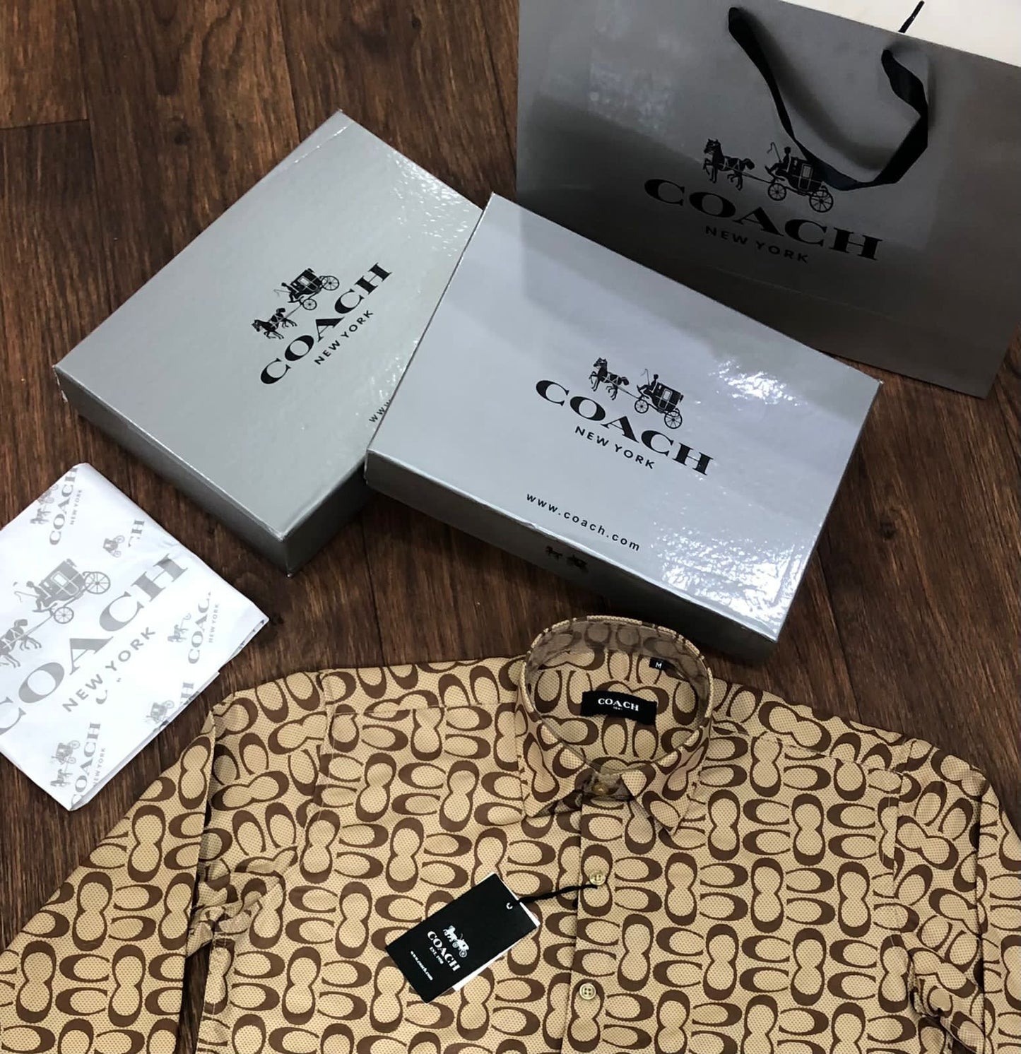 Printed High End Quality Luxury Full Sleeves Shirt for Men