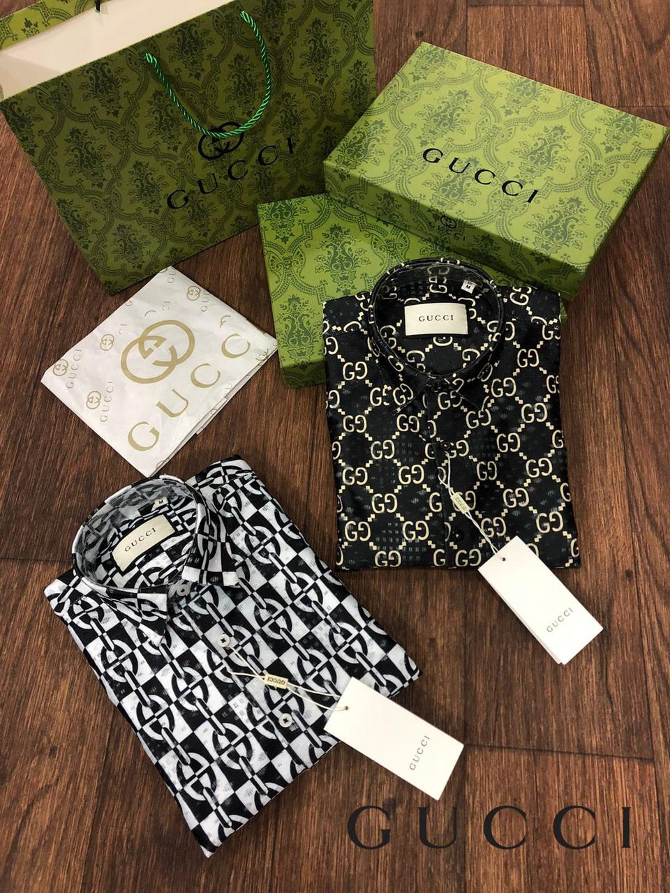 Printed High End Quality Luxury Full Sleeves Shirt for Men