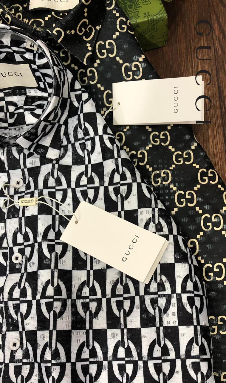 Printed High End Quality Luxury Full Sleeves Shirt for Men