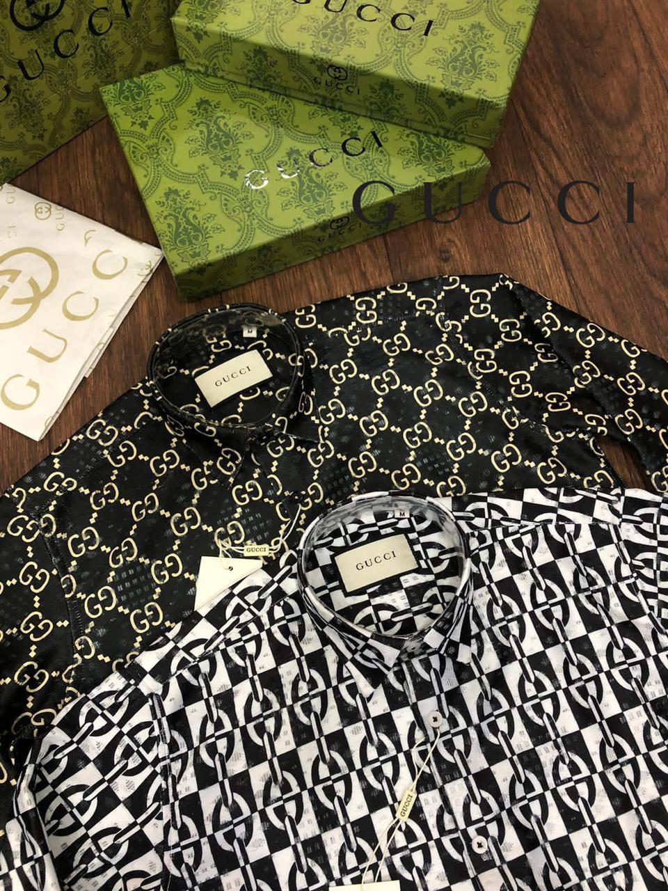 Printed High End Quality Luxury Full Sleeves Shirt for Men