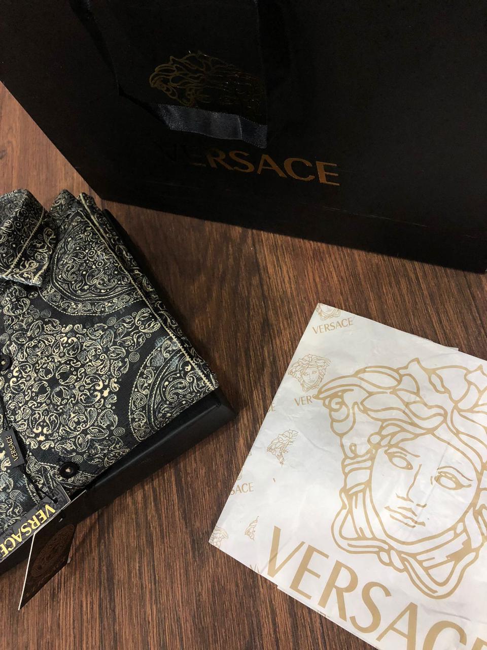 Printed High End Quality Luxury Full Sleeves Shirt for Men