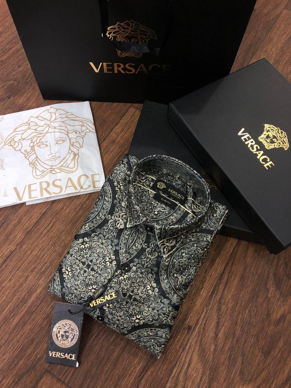 Printed High End Quality Luxury Full Sleeves Shirt for Men