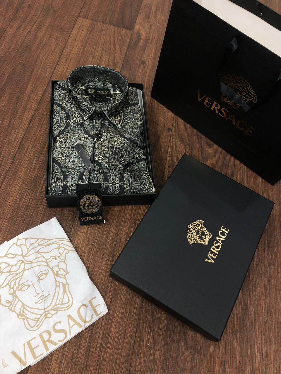 Printed High End Quality Luxury Full Sleeves Shirt for Men