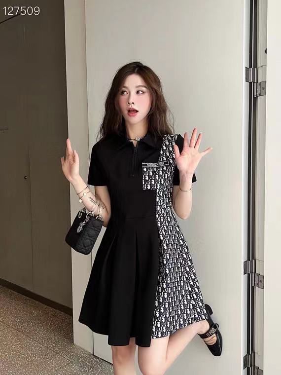 LUXURY HIGH END QUALITY DRESS (BLACK)