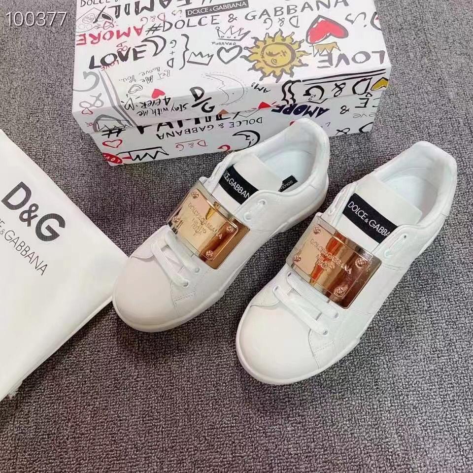 Premium Portofino Sneakers with Metal Accent