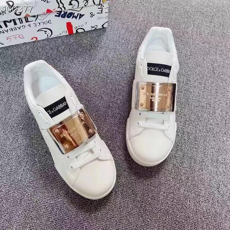 Premium Portofino Sneakers with Metal Accent