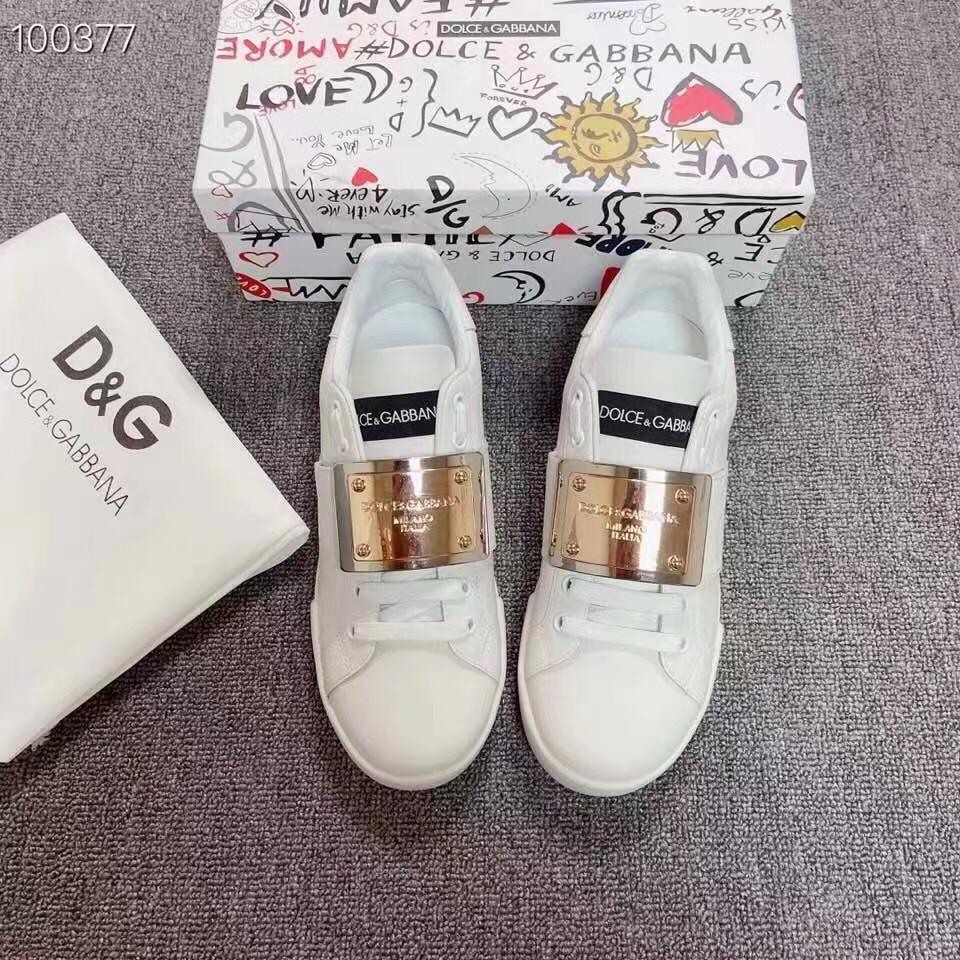 Premium Portofino Sneakers with Metal Accent