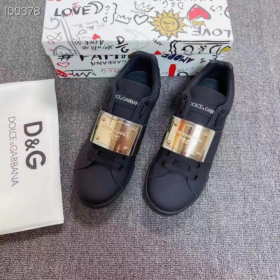 Premium Portofino Sneakers with Metal Accent