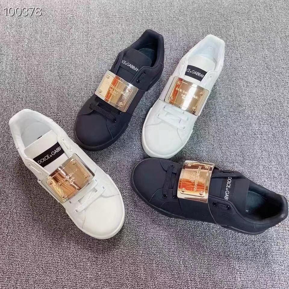 Premium Portofino Sneakers with Metal Accent