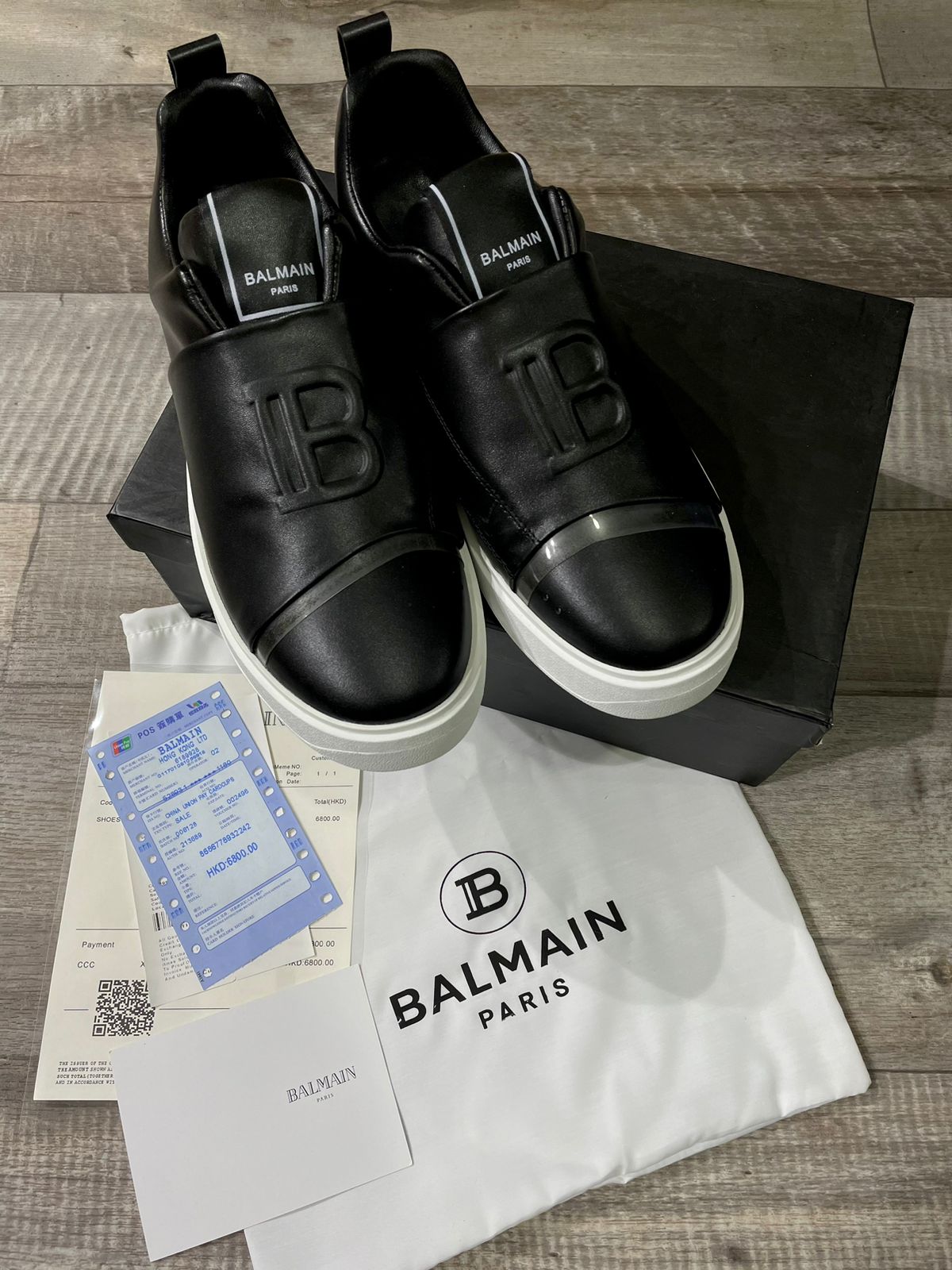 LUXURY BLACK SNEAKERS FOR MEN