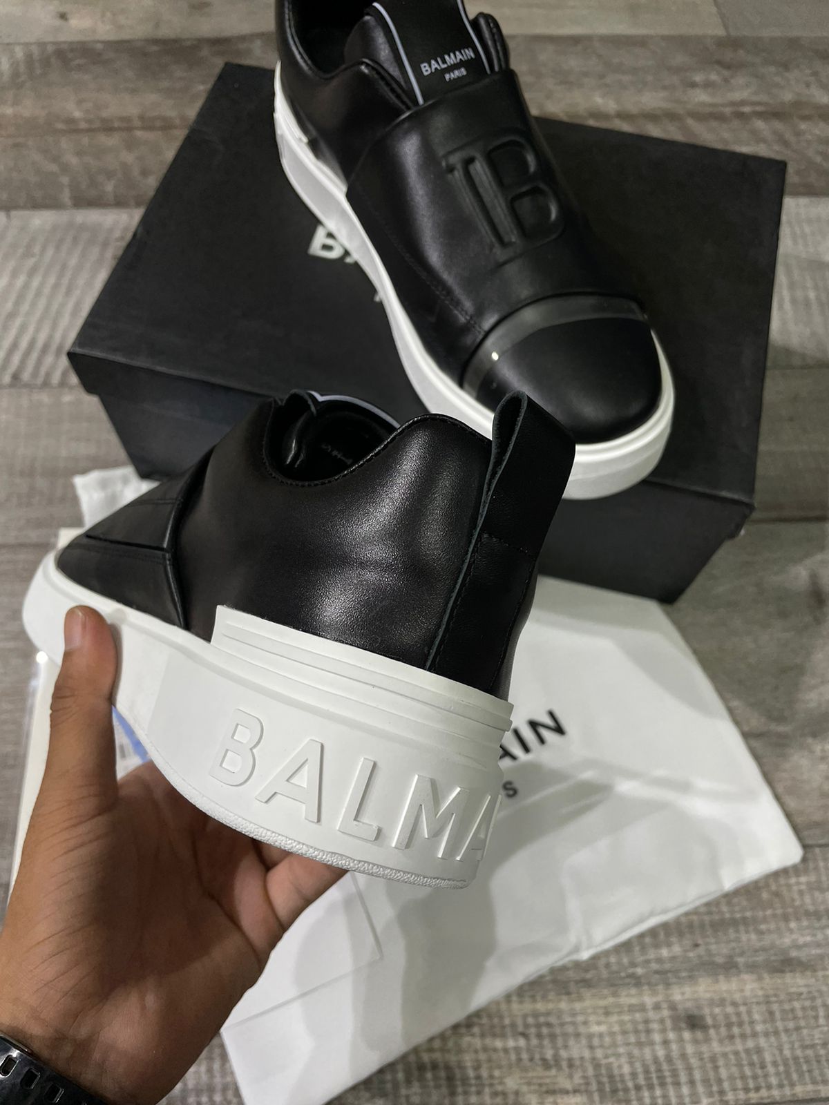 LUXURY BLACK SNEAKERS FOR MEN