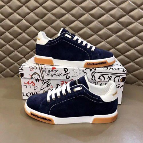 LUXURY BLUE PORTOFINO SNEAKERS FOR MEN