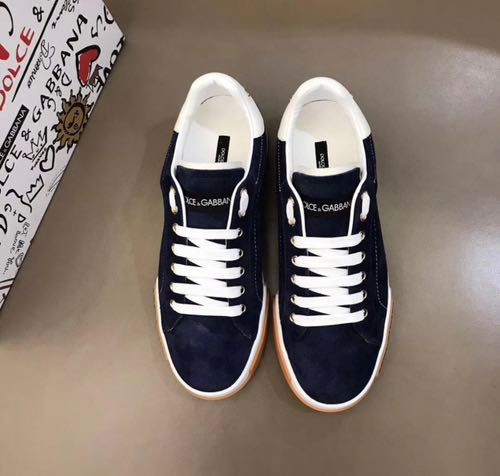 LUXURY BLUE PORTOFINO SNEAKERS FOR MEN