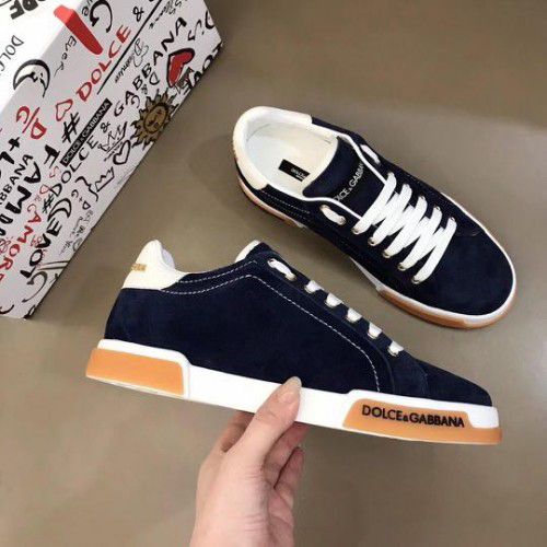 LUXURY BLUE PORTOFINO SNEAKERS FOR MEN