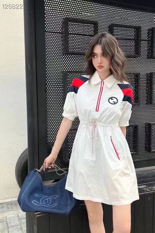 PREMIUM HIGH END QUALITY PARTY DRESS (WHITE)