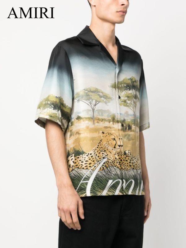 Printed High End Quality Luxury Half Sleeves Shirt for Men
