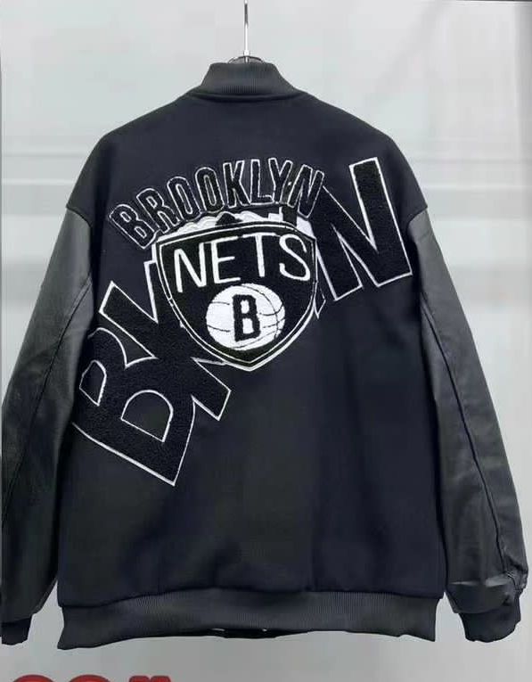 WINTER HIGH END QUALITY VARSITY BLACK JACKETS FOR MEN