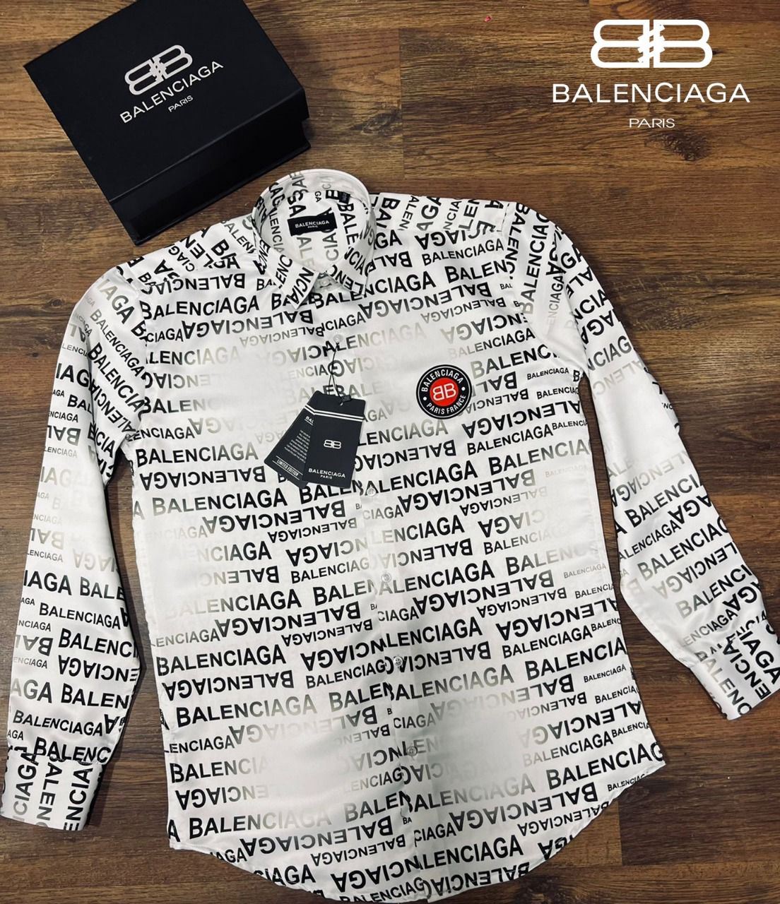 Printed High End Quality Luxury Full Sleeves Shirt for Men
