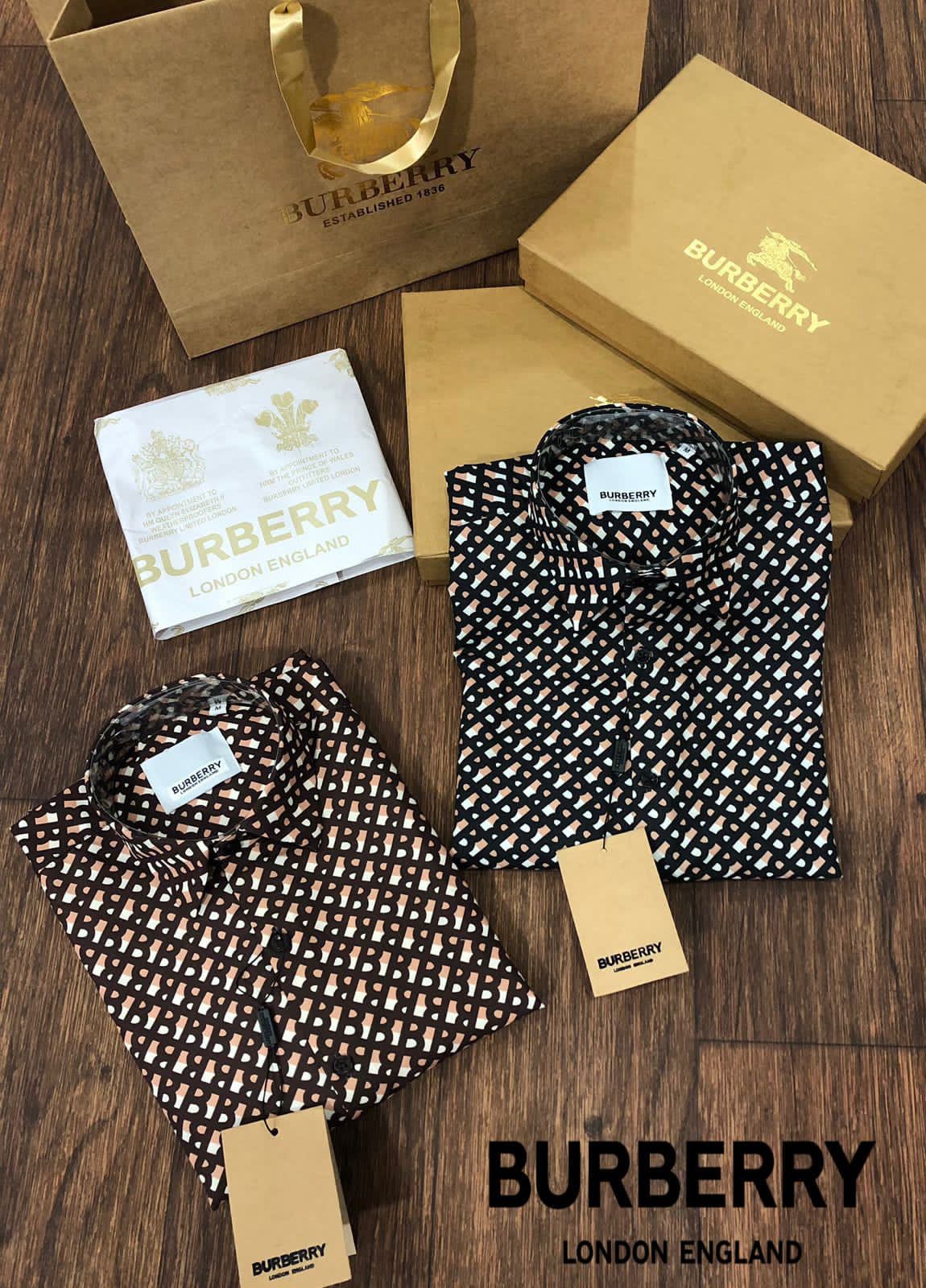 Printed High End Quality Luxury Full Sleeves Shirt for Men