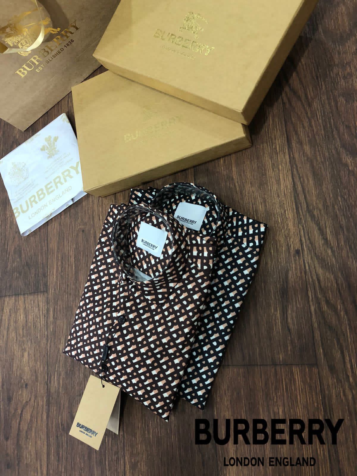 Printed High End Quality Luxury Full Sleeves Shirt for Men