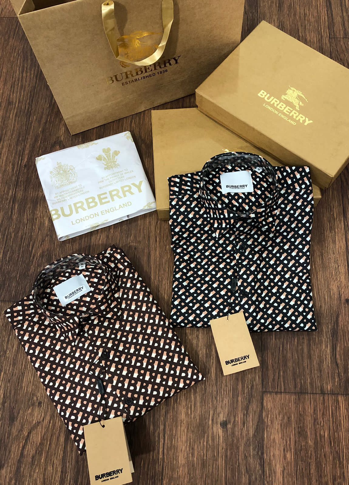 Printed High End Quality Luxury Full Sleeves Shirt for Men