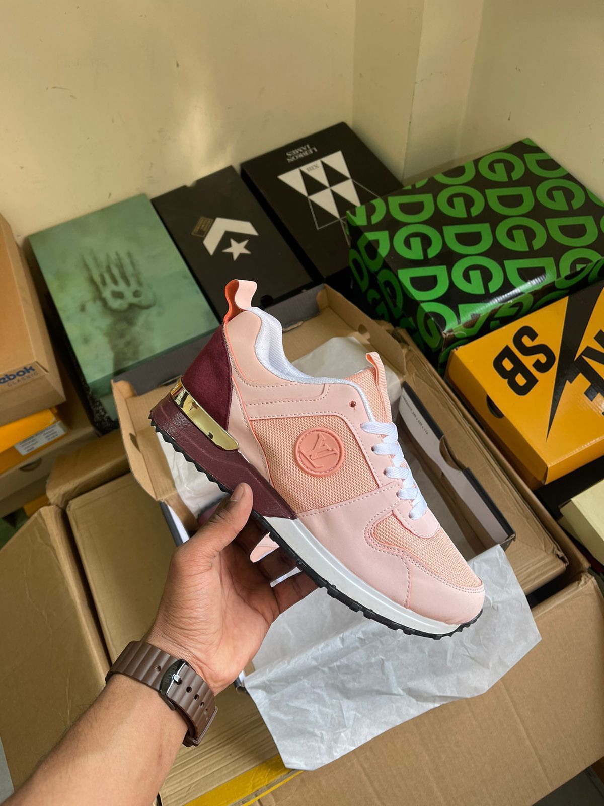 PREMIUM PINK SNEAKER FOR WOMEN