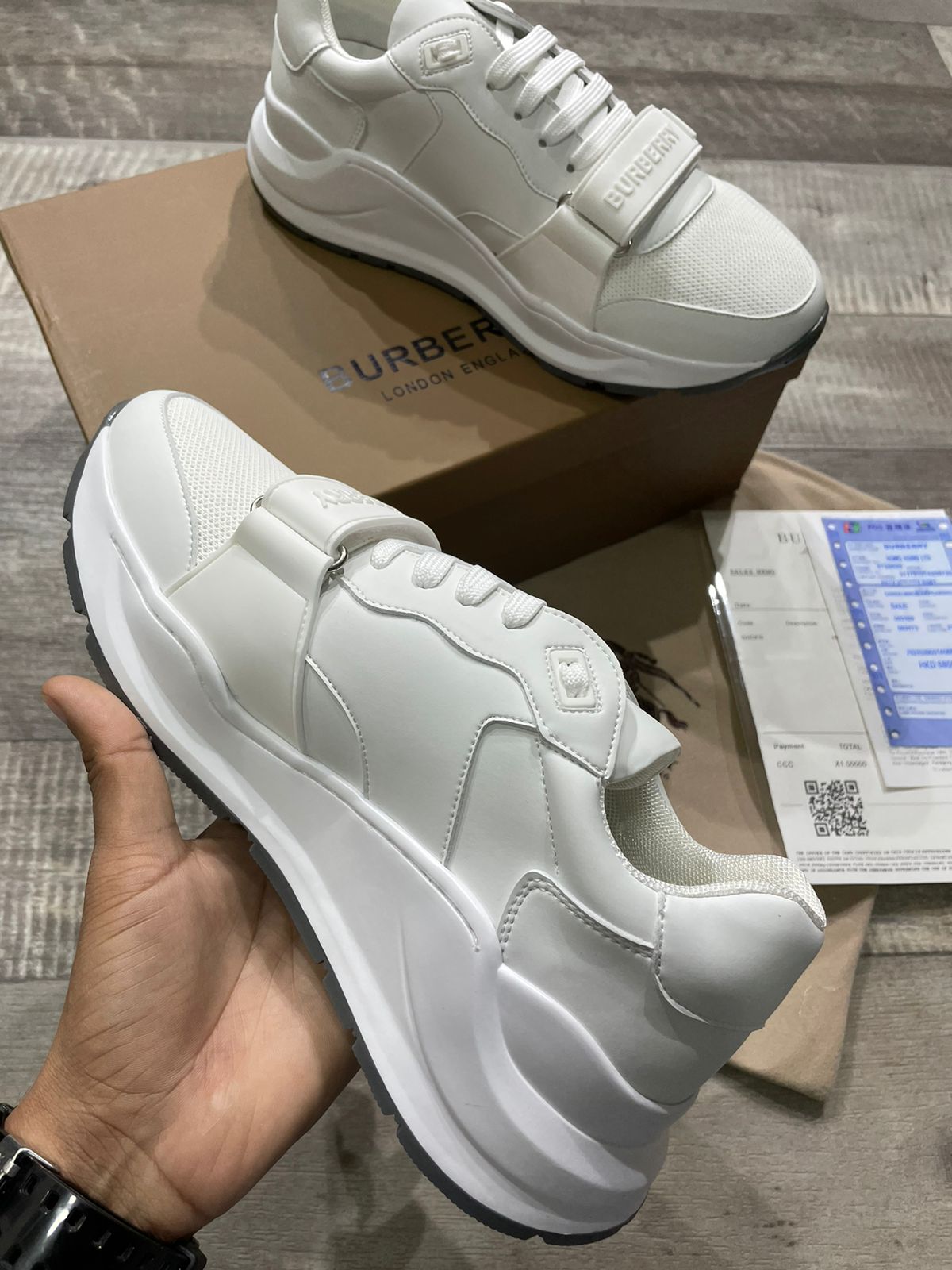 LUXURY SNEAKERS FOR MEN (WHITE)