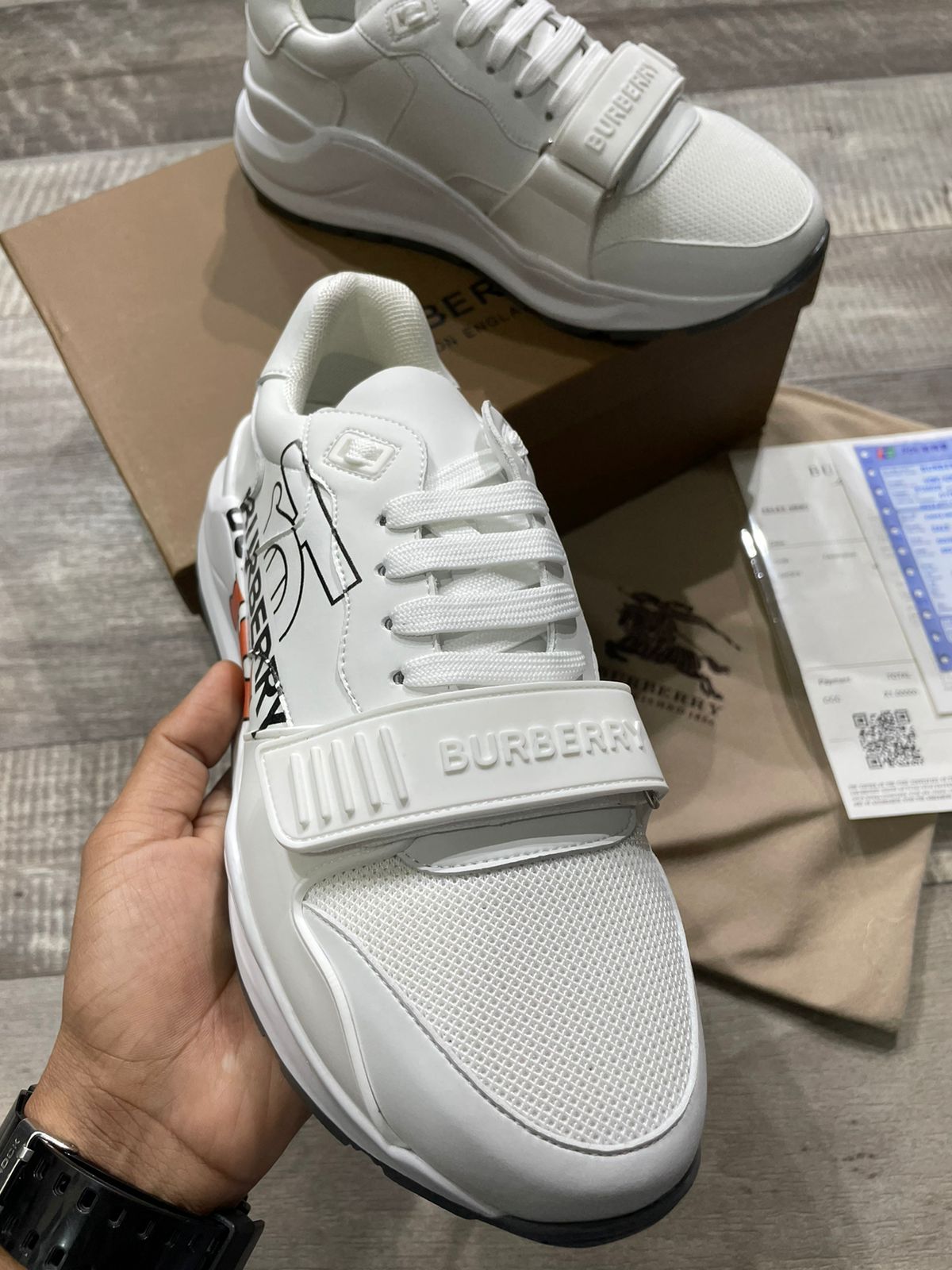 LUXURY SNEAKERS FOR MEN (WHITE)