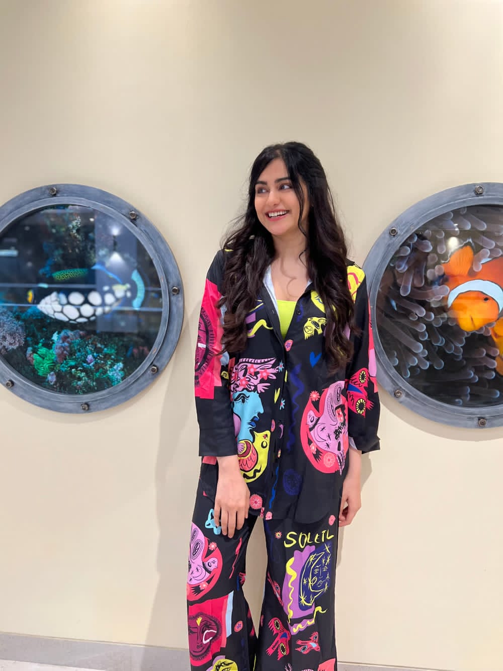 Women Printed Shirt & Pants Co-Ord Set