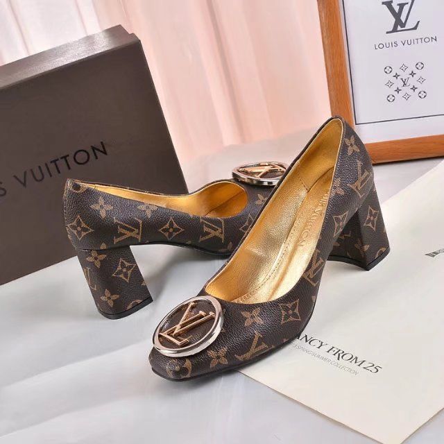 LUXURY BLOCK HEEL FOR WOMEN (2 PATTERN)