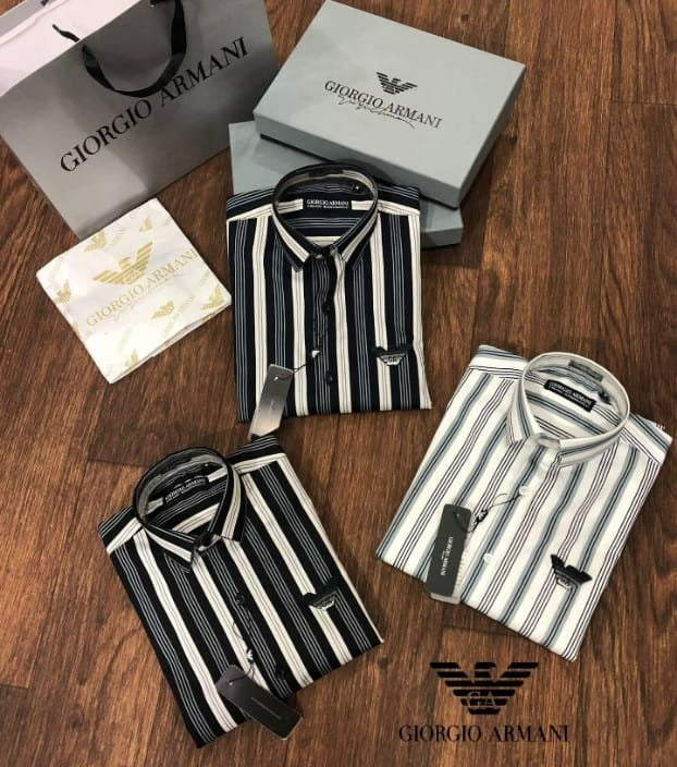 Luxury Embroidered Collection Full Sleeves Shirt for Men