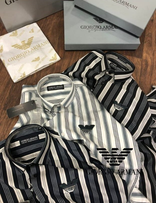 Luxury Embroidered Collection Full Sleeves Shirt for Men